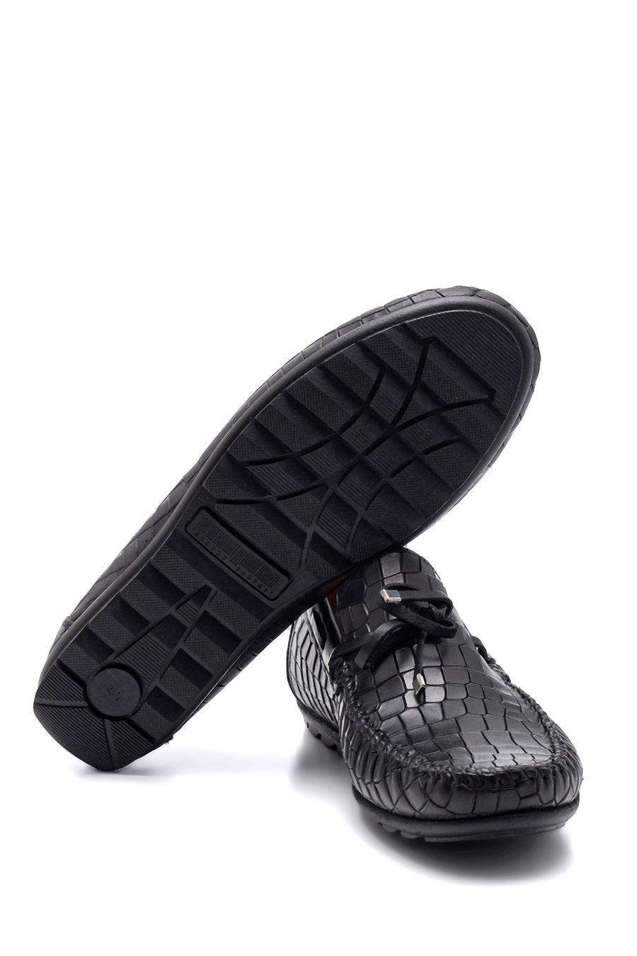 Erkek Deri Kroko Loafer
