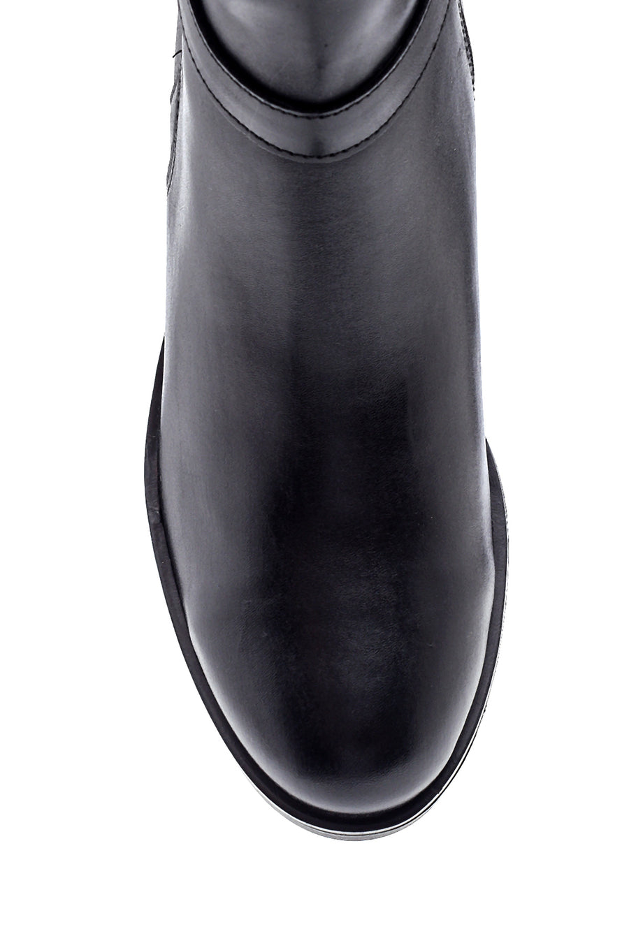 Women's Zippered Mid-Heel Boots