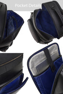 D-Pack Unisex Black Leather Backpack | Derimod