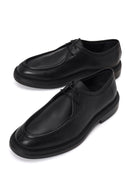Male Black Lace-up Leather Casual Shoes | Derimod