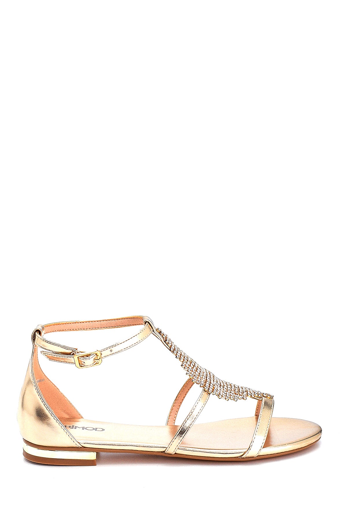 Women's Stone Detailed Casual Sandals 20SFD208032 | Derimod