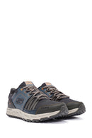 Skechers Men's Navy Blue Escape Plan Lace-Up Sneakers | Derimod