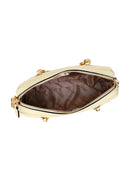 Woman Yellow Long-Strap Quilted Mini Crossbody Bag | Derimod