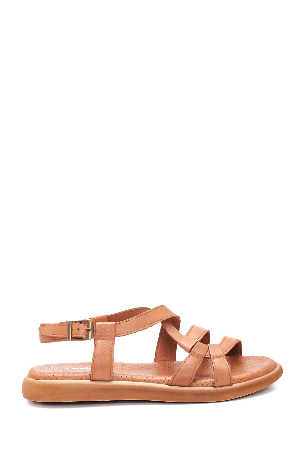 Kadın Deri Comfort Sandalet 22SFD360418 | Derimod