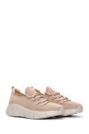 Women's Powder Fabric Sneaker | Derimod