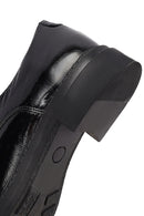Woman Black Patent Leather Leather Casual Shoes | Derimod