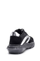 Women's Suede Detailed Sneaker | Derimod