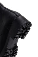 Women's Black Zippered Boots | Derimod