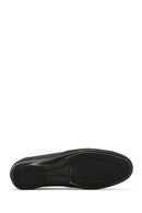 Men's Black Leather Casual Loafer | Derimod