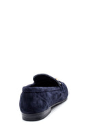 Women's Suede Buckle Detailed Loafer | Derimod