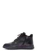 Men's Black Lace-Up Leather Casual Boots | Derimod