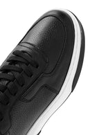 
Men's Black Lace-Up Thick Sole Leather Sneaker
 | Derimod