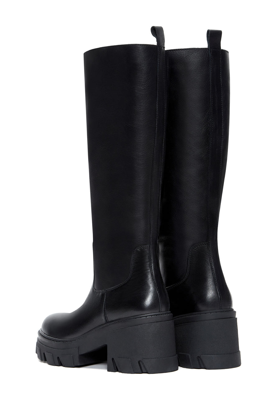 Women's Leather Heeled Boots