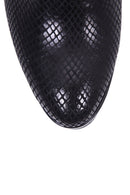 Women's Crocodile Patterned Bootie | Derimod