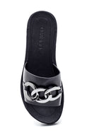 Women's Chain Detailed Slippers | Derimod