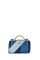 Women's Navy Blue Long Strap Classic Crossbody Bag | Derimod