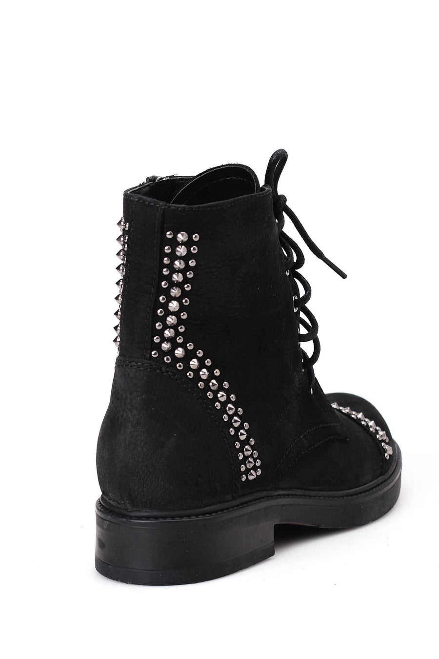 Women's Suede Studded Detailed Boots