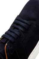 Men's Leather Suede Sneaker | Derimod