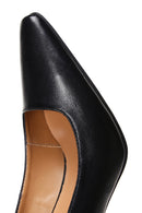 Kadın Siyah Deri Stiletto | Derimod