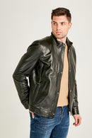 Fabian Men's Leather Jacket | Derimod
