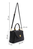 Women's Black Long Strap Mini Handbag | Derimod