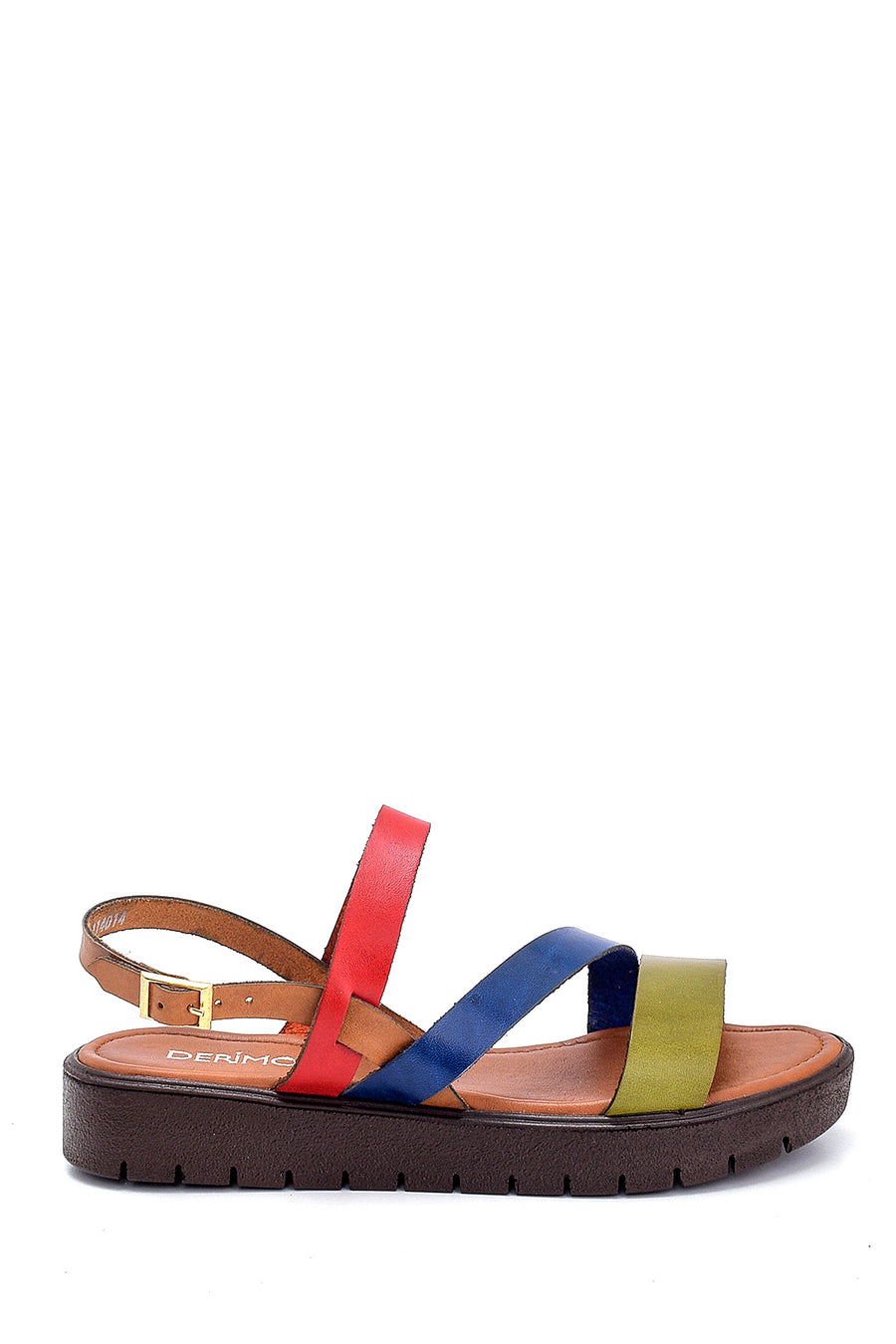 Women's Leather Sandals 21SFD331114 | Derimod