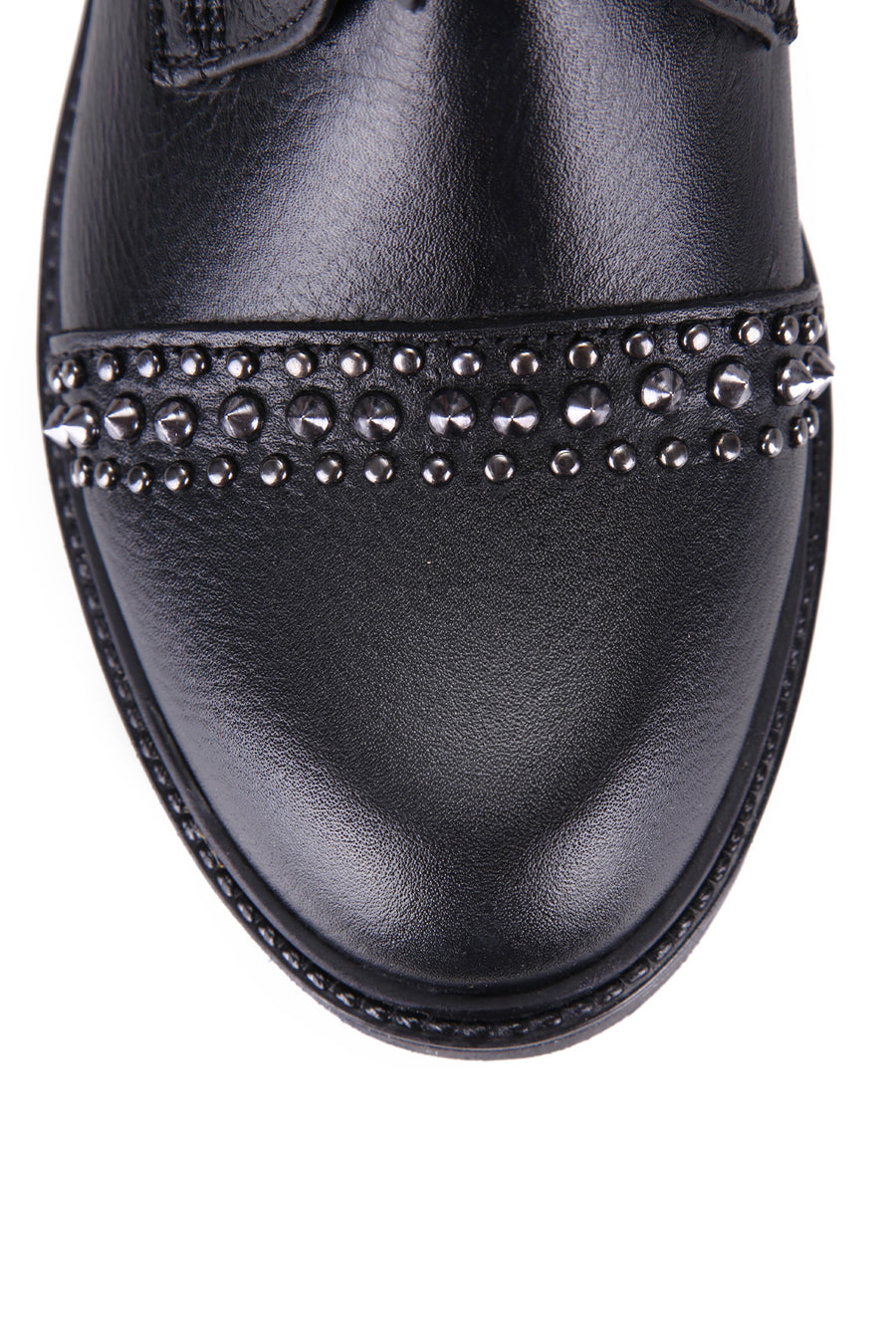 Studded Women's Leather Boots