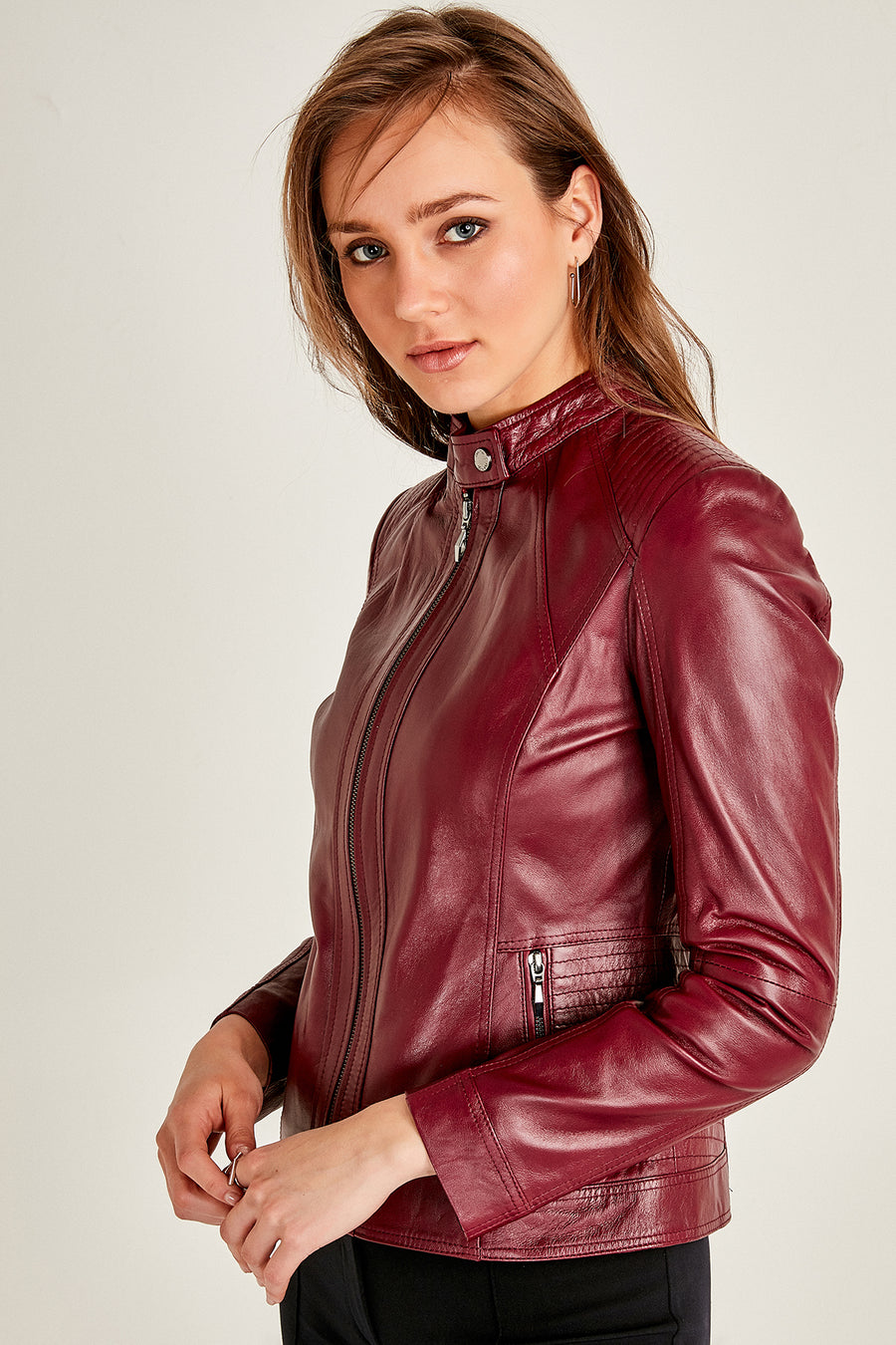 Norma Women's Leather Jacket