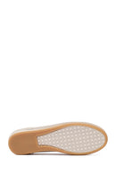 Kadın Bej Süet Deri Loafer | Derimod