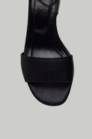 Ankle Strap Women's Leather Heeled Sandals | Derimod