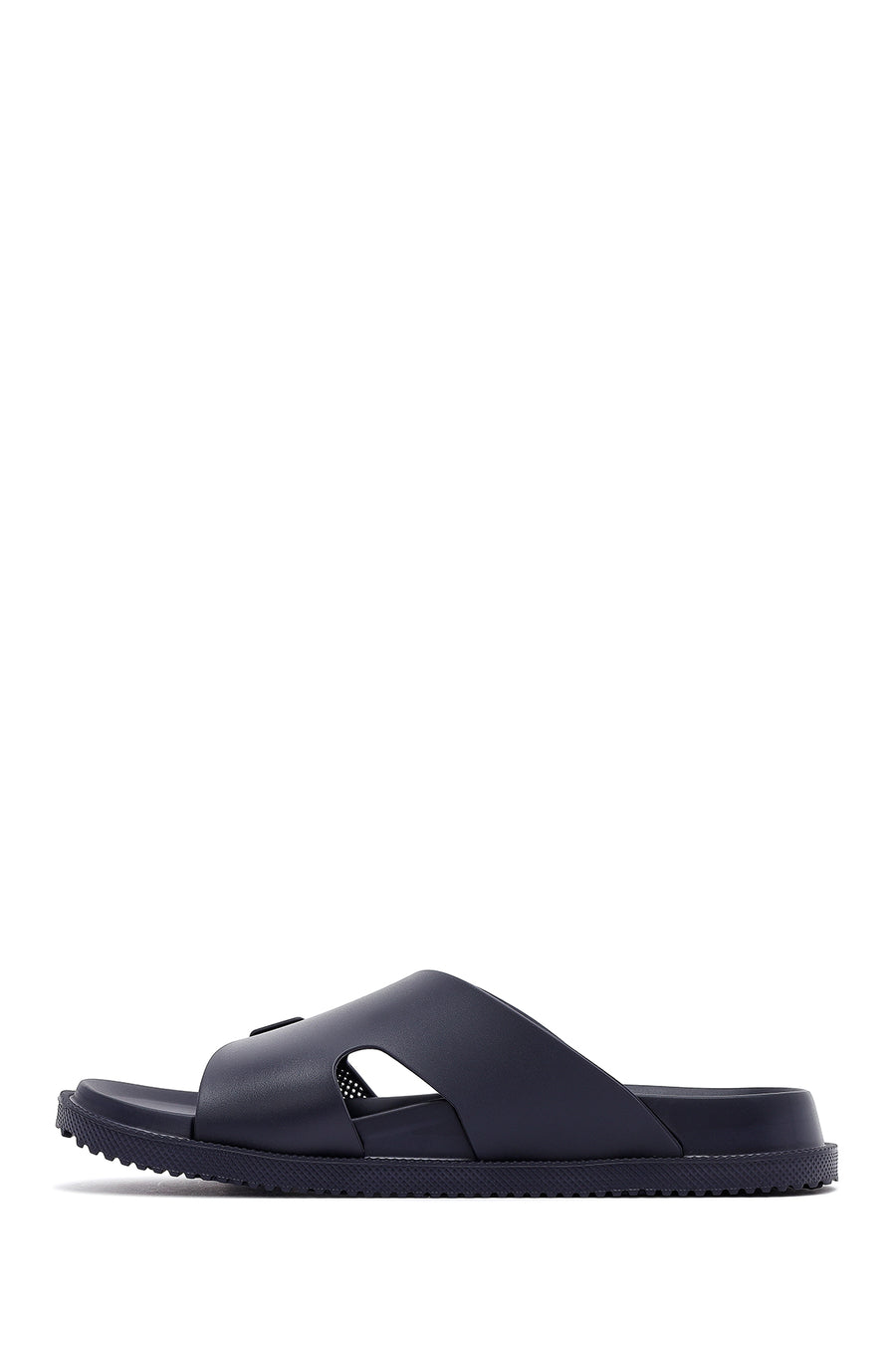 Men's Navy Blue Slippers