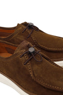 Male Brown Lace-up Suede Casual Shoe | Derimod