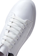 Erkek Beyaz Kalın Tabanlı Sneaker | Derimod