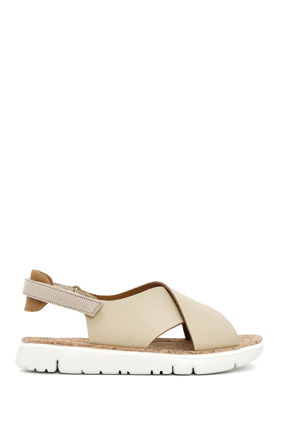 Camper Women's Beige Oruga Sandals K200157 | Derimod