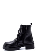 Women's Zippered Leather Boots | Derimod
