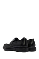 Men's Black Leather Casual Loafer | Derimod