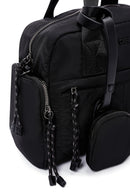 Women's Black Long Strap Accessory Detailed Fabric Handbag | Derimod