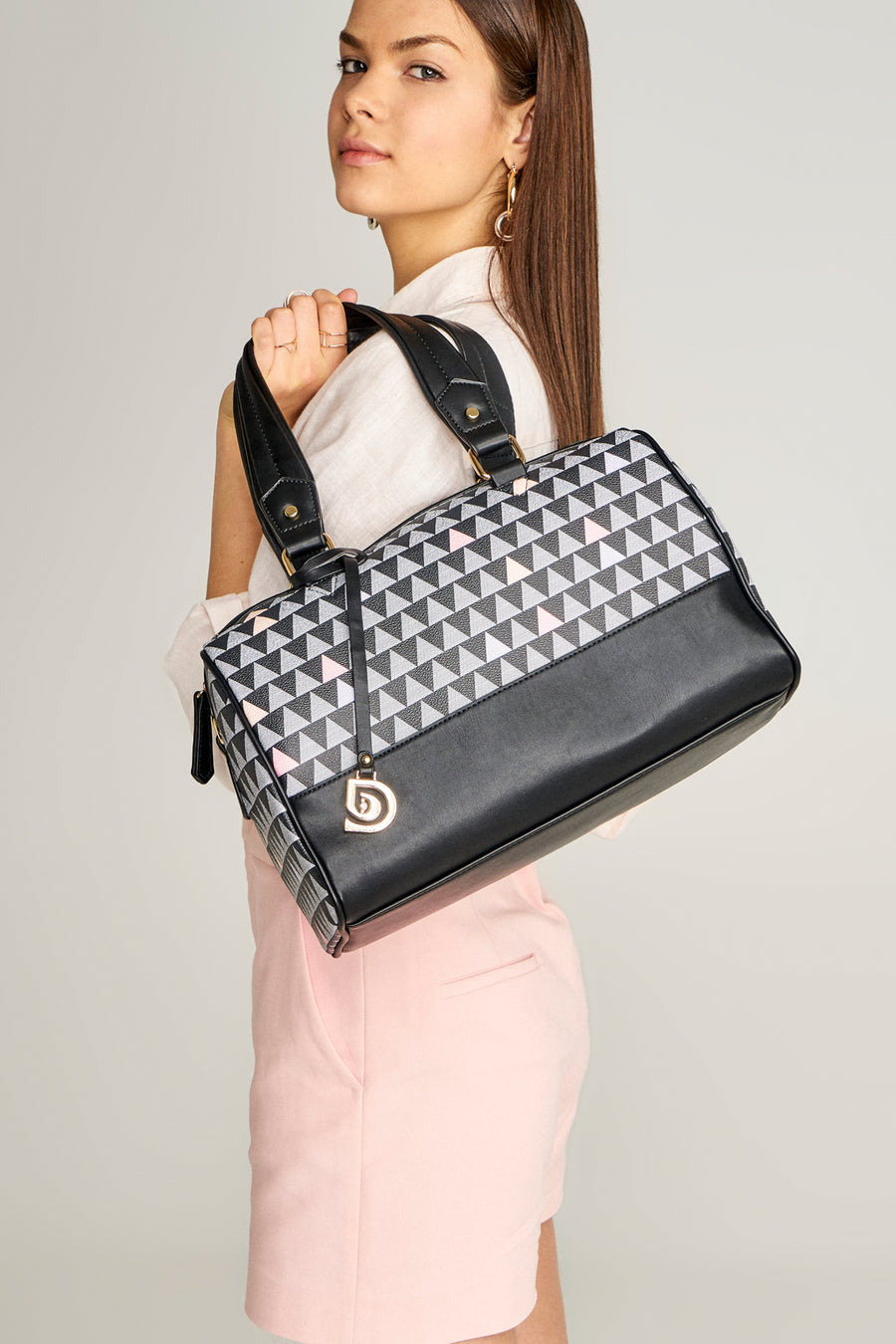 Patterned Women's Shoulder Bag 18SBD254314 | Derimod