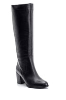 Women's Heeled Leather Boots | Derimod