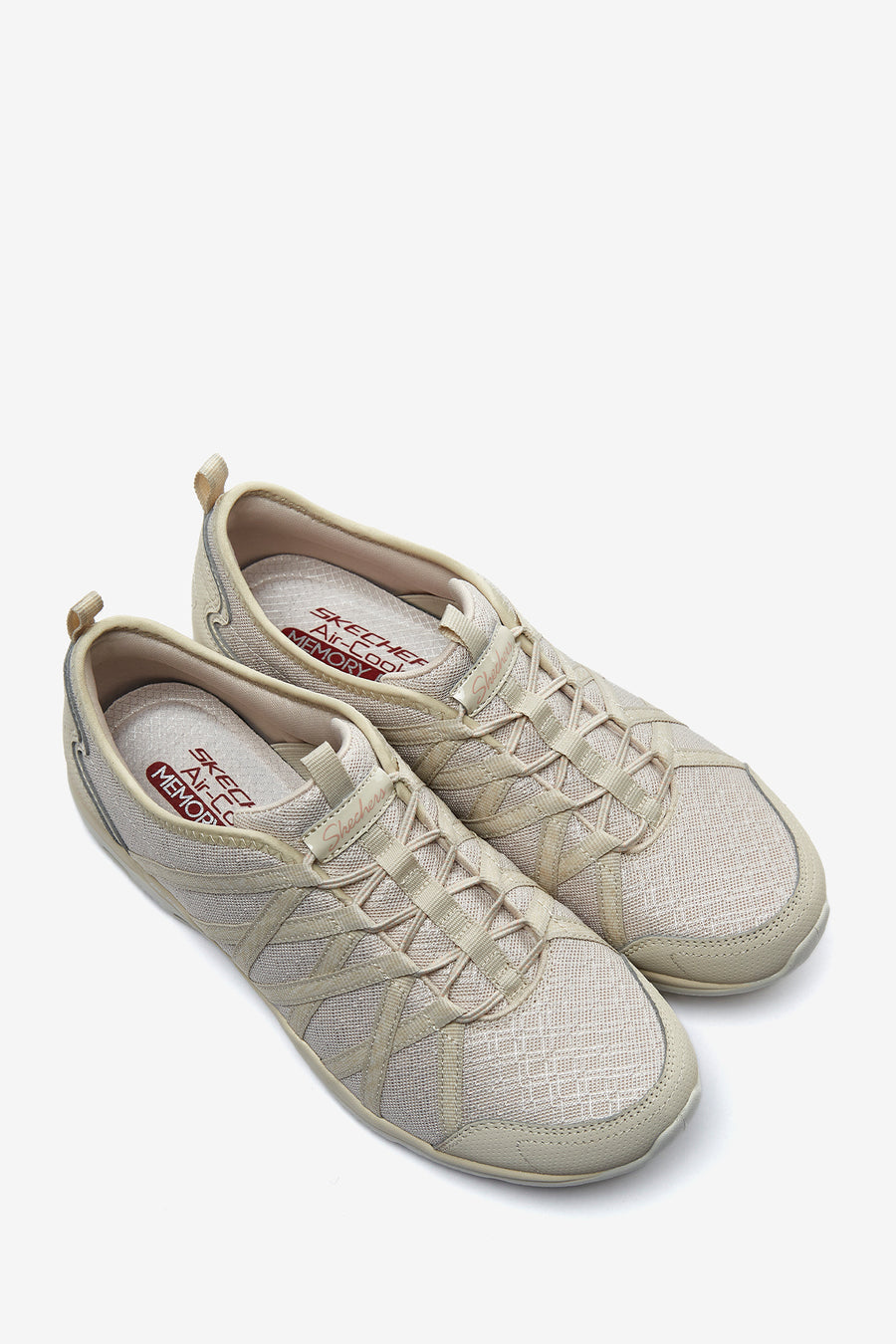 Skechers Kadın Bej Glide-Step Beyond-Indomitable Sneaker