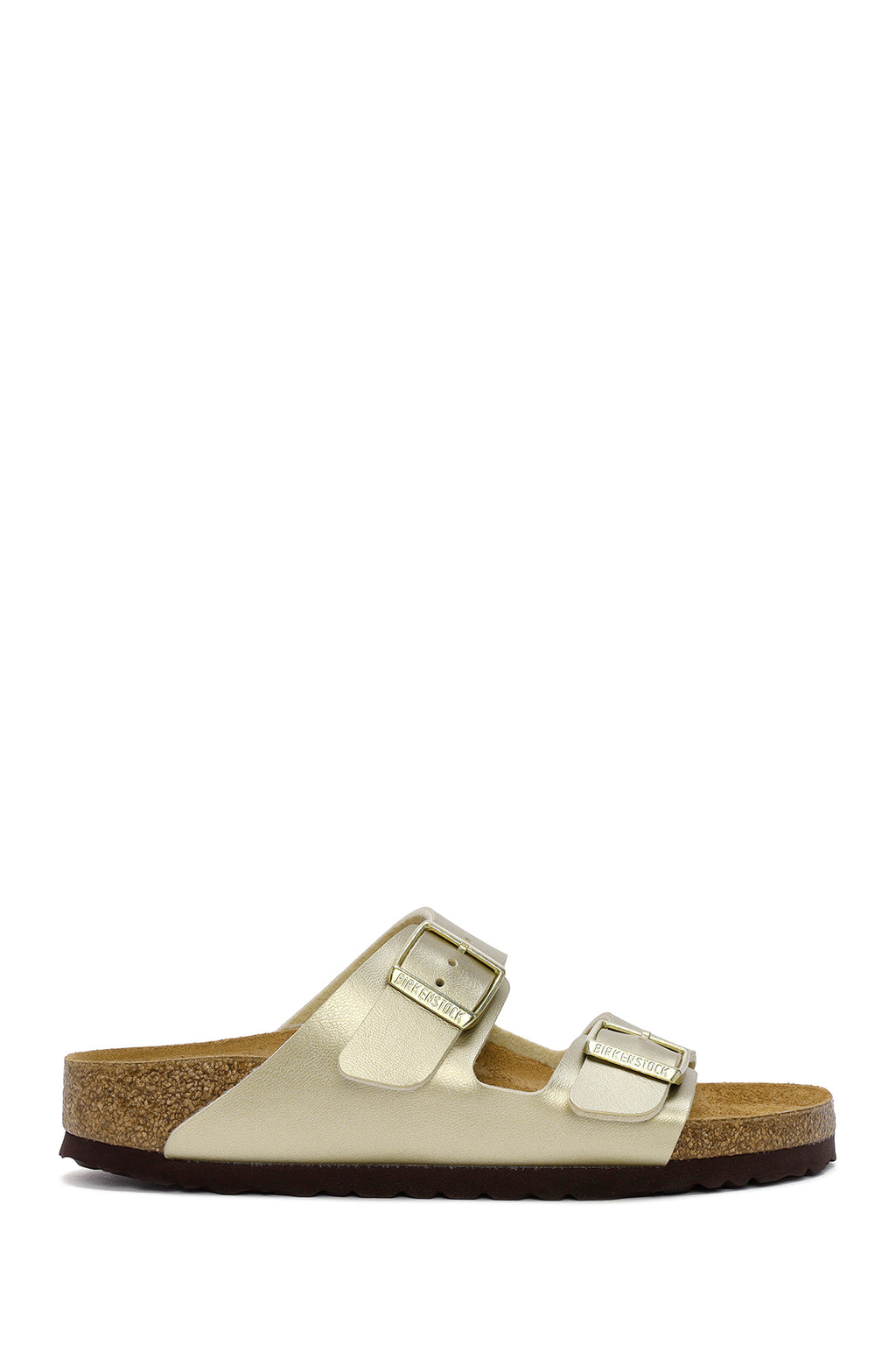 Birkenstock Kadın Altın Arizona Bf Çift Tokalı Terlik