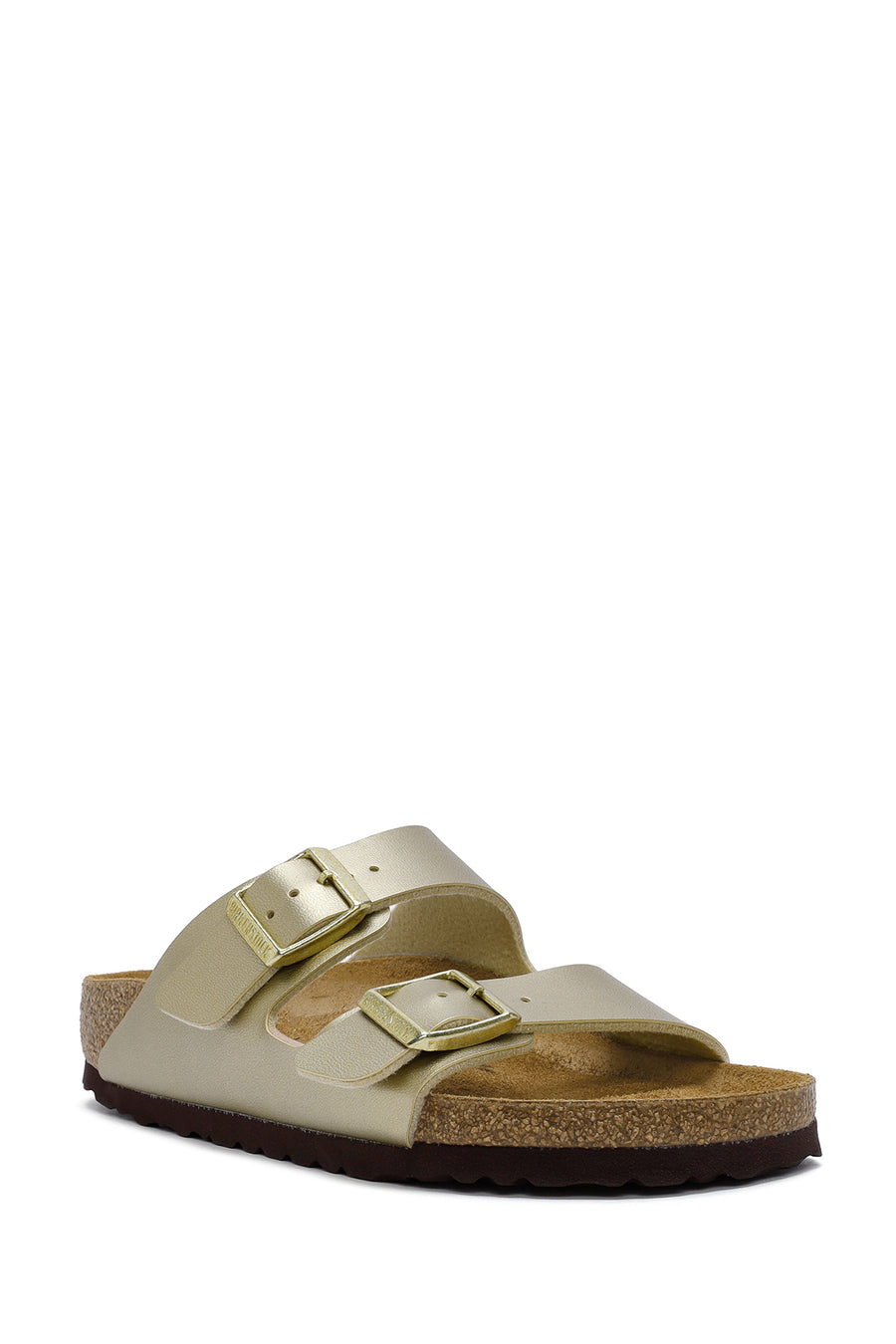 Birkenstock Kadın Altın Arizona Bf Çift Tokalı Terlik