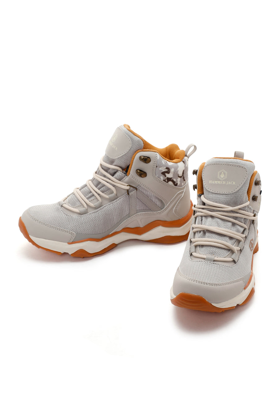 Hammer Jack Women's Light Beige Waldo Leather Boots