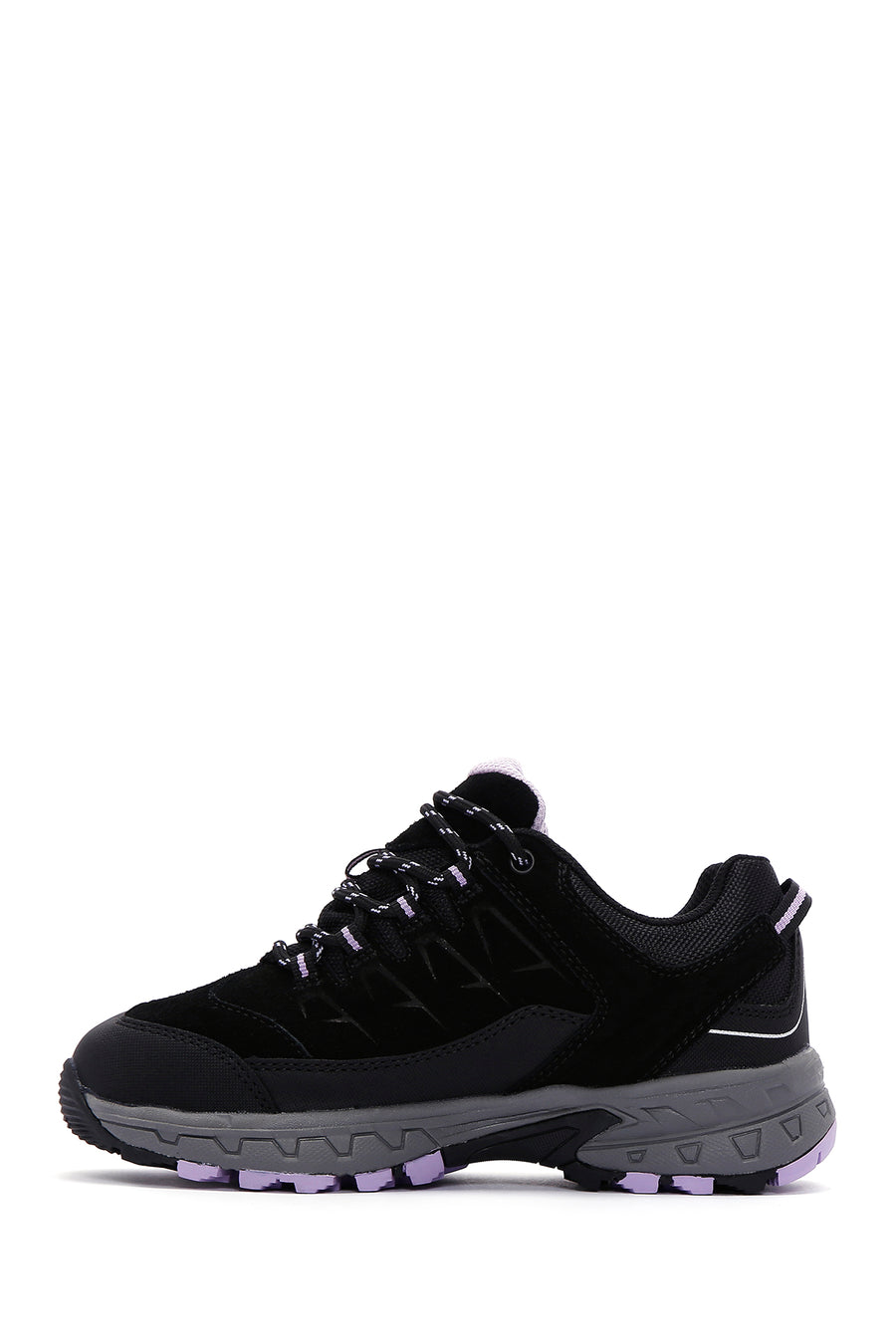 Hammer Jack Women's Black Leather Outdoor Shoes