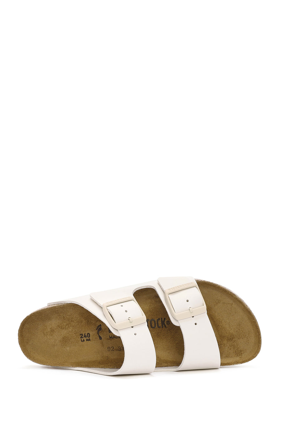Birkenstock Kadın Beyaz Arizona Bf Çift Bantlı Terlik