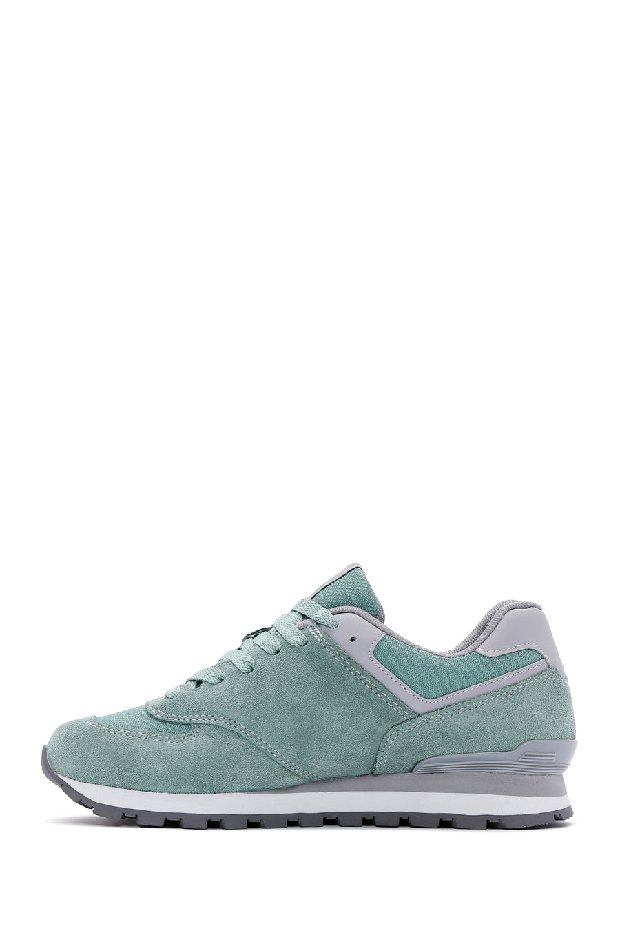 Hammer Jack Women's Gray Chile Suede Leather Sneaker