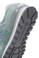 Hammer Jack Women's Gray Chile Suede Leather Sneaker | Derimod