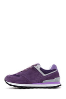 Hammer Jack Women's Lilac Chile Suede Leather Sneaker | Derimod