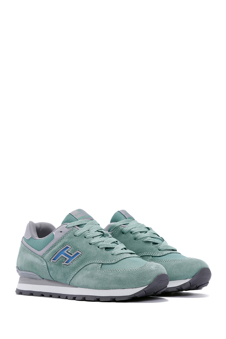 Hammer Jack Women's Gray Chile Suede Leather Sneaker