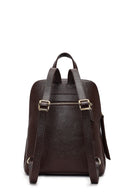 Women's Brown Leather Backpack | Derimod